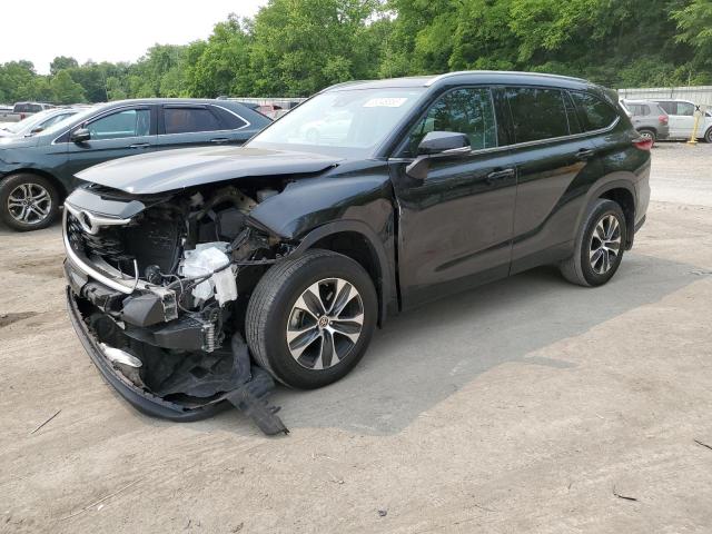 5TDGZRBH8MS533762 - 2021 TOYOTA HIGHLANDER XLE Qara foto 1