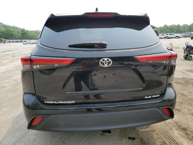 5TDGZRBH8MS533762 - 2021 TOYOTA HIGHLANDER XLE Qara foto 6