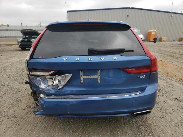 YV1A22VM0J1065930 - 2018 VOLVO V90 T6 R-DESIGN BLUE photo 6