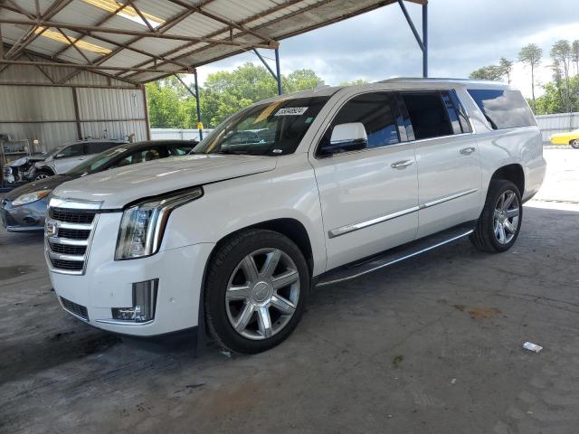 1GYS3HKJXJR196895 - 2018 CADILLAC ESCALADE ESV LUXURY WHITE photo 1