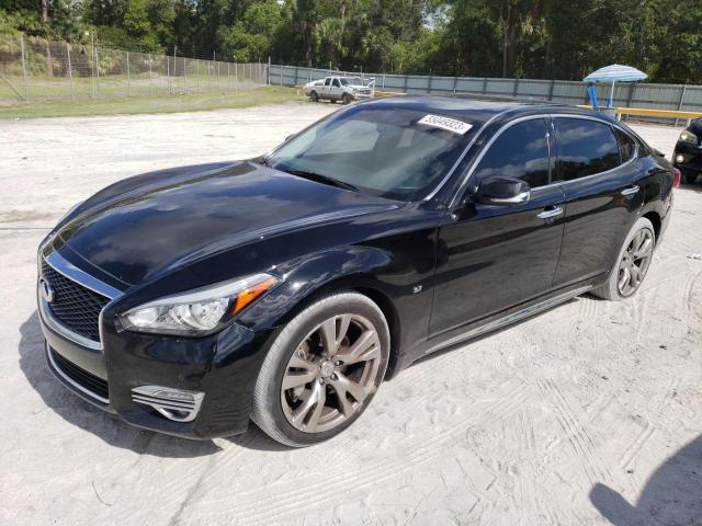 JN1BY1PP5JM330482 - 2018 INFINITI Q70L 3.7 LUXE BLACK photo 1