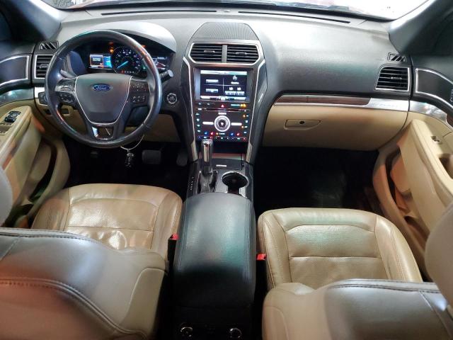 1FM5K8F84GGC94138 - 2016 FORD EXPLORER LIMITED RED photo 8