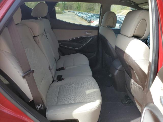 5XYZUDLB4HG499455 - 2017 HYUNDAI SANTA FE S Червоний фото 10