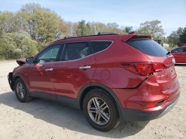 5XYZUDLB4HG499455 - 2017 HYUNDAI SANTA FE S Червоний фото 2