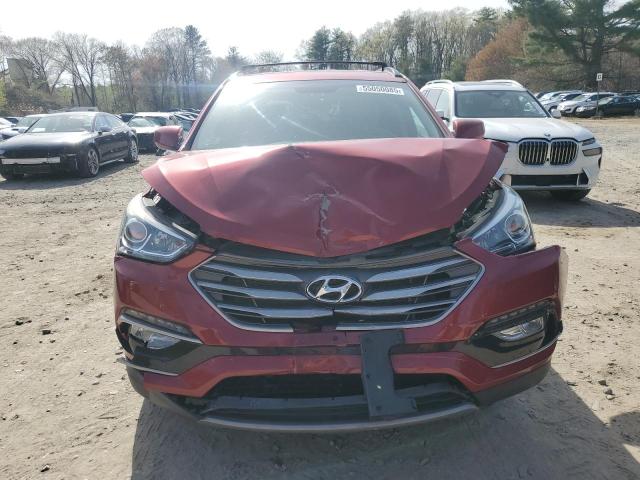 5XYZUDLB4HG499455 - 2017 HYUNDAI SANTA FE S Червоний фото 5