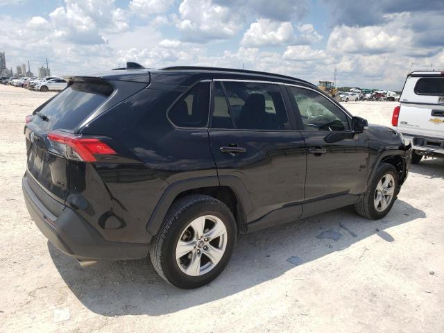 2T3W1RFVXMW121490 - 2021 TOYOTA RAV4 XLE BLACK photo 3