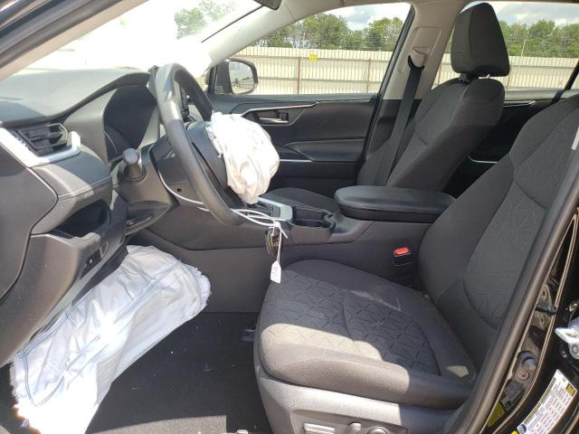 2T3W1RFVXMW121490 - 2021 TOYOTA RAV4 XLE BLACK photo 7