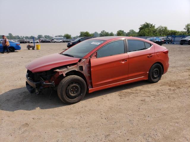 KMHD04LB4HU321769 - 2017 HYUNDAI ELANTRA SPORT ORANGE photo 1