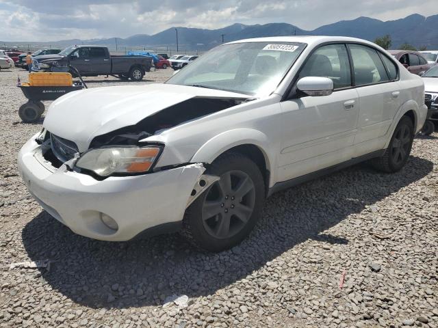 4S4BL86C064203127 - 2006 SUBARU LEGACY OUTBACK 3.0R LL BEAN WHITE photo 1