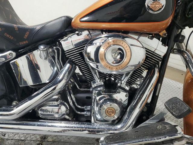 1HD1JD5448Y043210 - 2008 HARLEY-DAVIDSON FLSTN 105TH ANNIVERSARY EDITION ORANGE photo 5