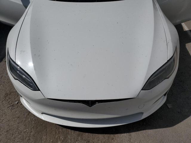 5YJSA1E54NF475403 - 2022 TESLA MODEL S Սպիտակ լուսանկար 11