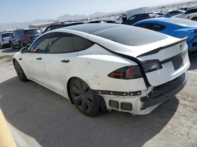 5YJSA1E54NF475403 - 2022 TESLA MODEL S Սպիտակ լուսանկար 2