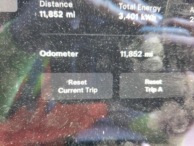 5YJSA1E54NF475403 - 2022 TESLA MODEL S Սպիտակ լուսանկար 9