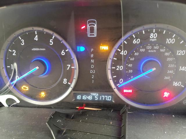 5J6TF2H50CL002884 - 2012 HONDA CROSSTOUR EXL შავი ფოტო 9