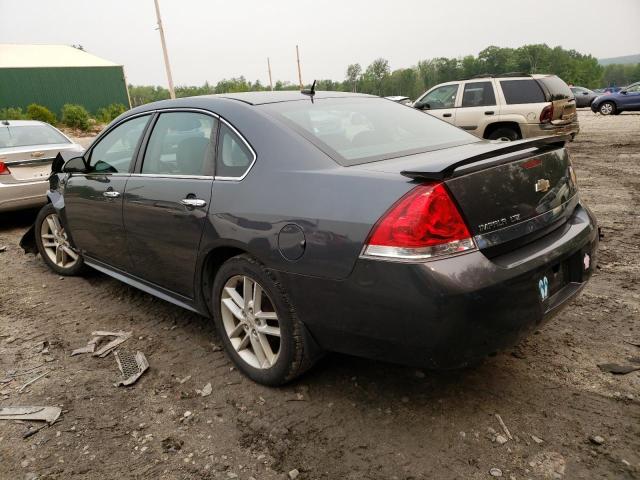 2G1WC5EMXA1140016 - 2010 CHEVROLET IMPALA LTZ BLACK photo 2