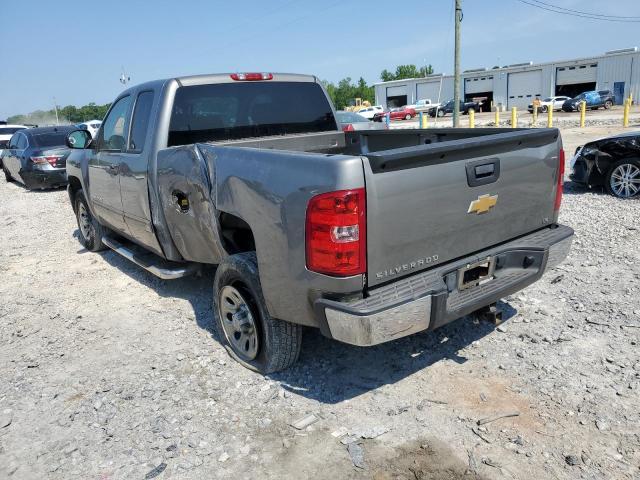 1GCRCREAXCZ336999 - 2012 CHEVROLET SILVERADO C1500  LS GRAY photo 2