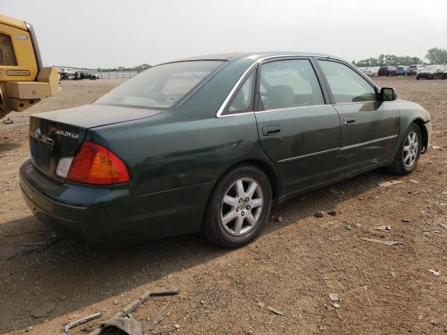 4T1BF28B8YU045048 - 2000 TOYOTA AVALON XL GREEN photo 3