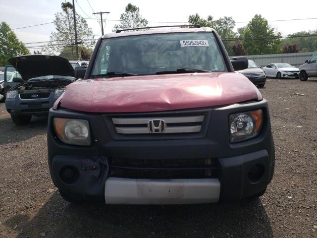 5J6YH283X8L019519 - 2008 HONDA ELEMENT LX RED photo 5