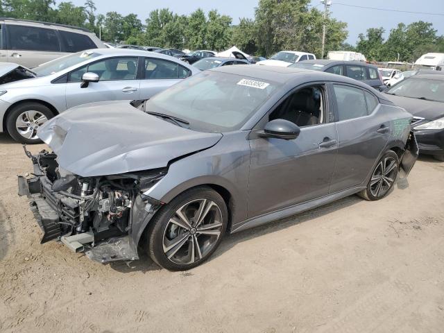 3N1AB8DV2LY298146 - 2020 NISSAN SENTRA SR GRAY photo 1