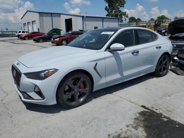 KMTG34LE4MU072095 - 2021 GENESIS G70 PRESTIGE GRAY photo 1