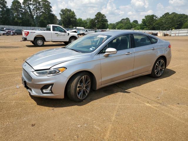 3FA6P0D96LR131510 - 2020 FORD FUSION TITANIUM SILVER photo 1