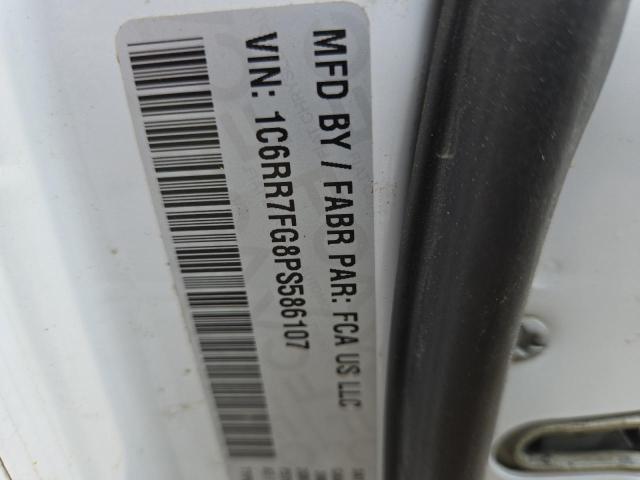 1C6RR7FG8PS586107 - 2023 RAM 1500 CLASS TRADESMAN Biały zdjęcie 13