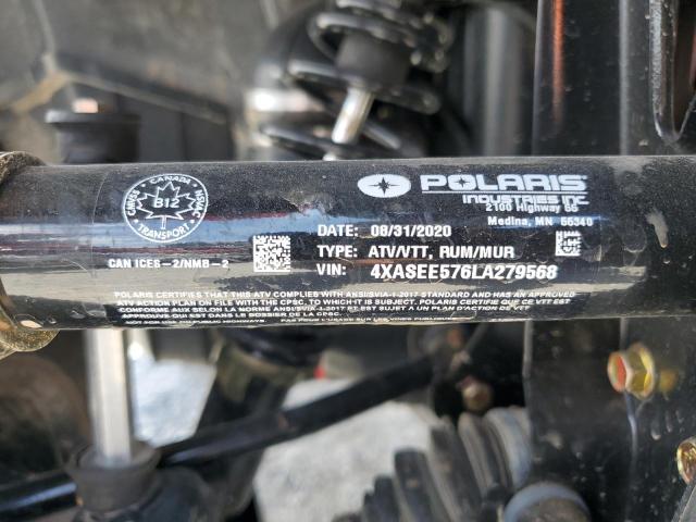 4XASEE576LA279568 - 2020 POLARIS SPORTSMAN 570 EPS 绿色 照片 10