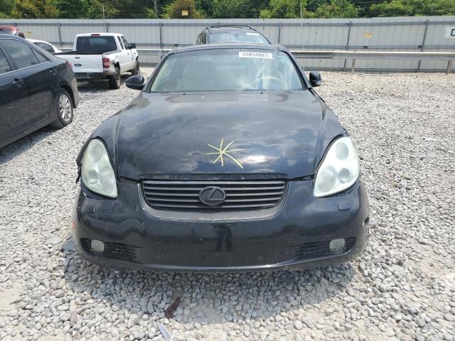 JTHFN48Y740056082 - 2004 LEXUS SC 430 BLACK photo 5