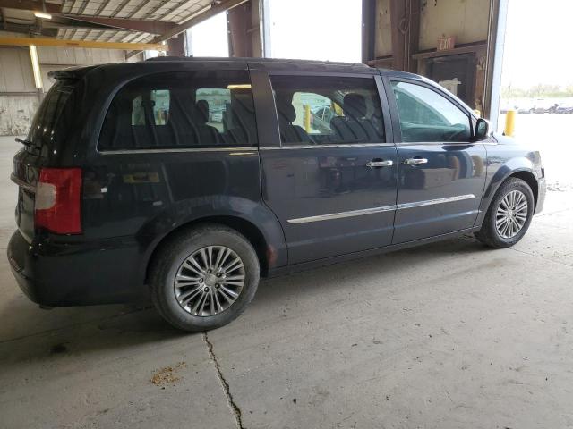 2C4RC1CG8ER461909 - 2014 CHRYSLER TOWN & COU TOURING L BLUE photo 3