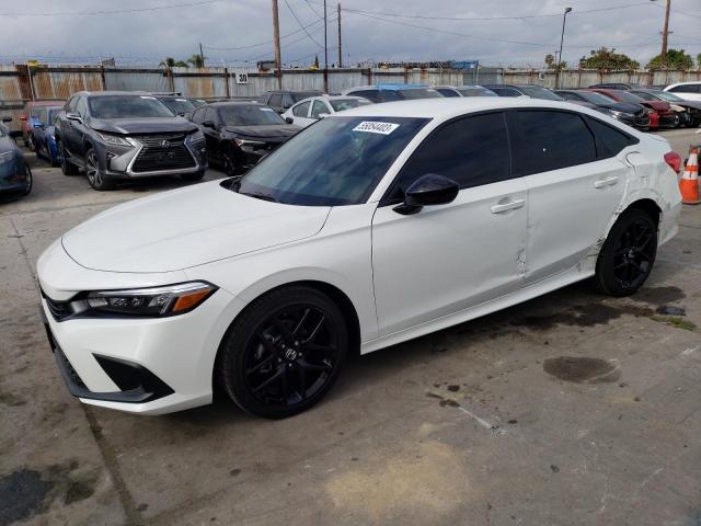 2HGFE2F58PH519606 - 2023 HONDA CIVIC SPORT 白色 照片 1