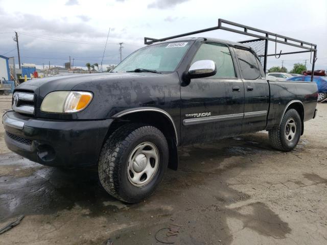 5TBRN34163S357996 - 2003 TOYOTA TUNDRA ACCESS CAB SR5 BLACK photo 1