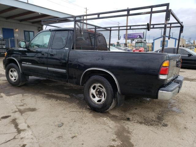 5TBRN34163S357996 - 2003 TOYOTA TUNDRA ACCESS CAB SR5 BLACK photo 2