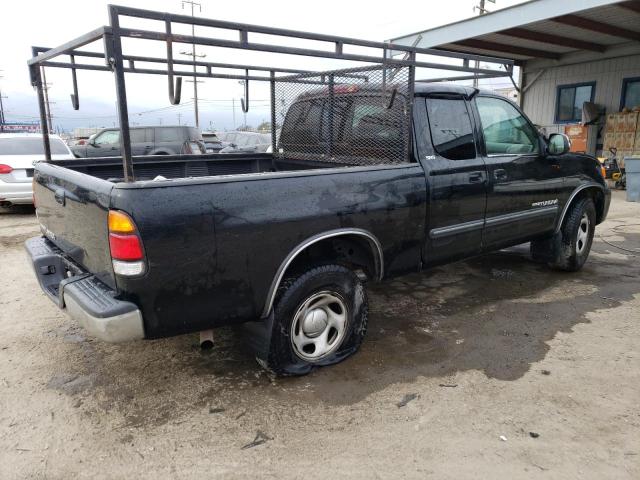 5TBRN34163S357996 - 2003 TOYOTA TUNDRA ACCESS CAB SR5 BLACK photo 3