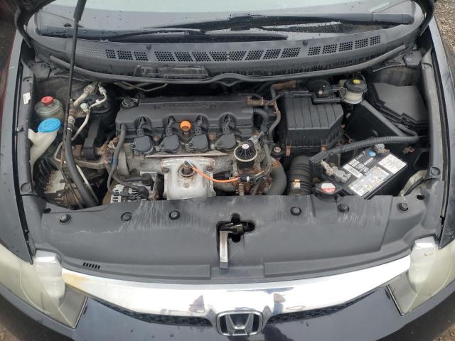 2HGFA1F04BH006582 - 2011 HONDA CIVIC EXL BLACK photo 11