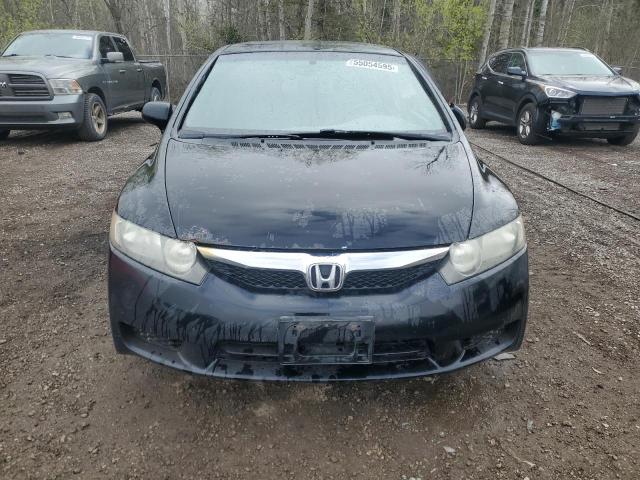 2HGFA1F04BH006582 - 2011 HONDA CIVIC EXL BLACK photo 5