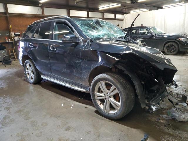 4JGDA5HB2DA198223 - 2013 MERCEDES-BENZ ML 350 4MATIC BLACK photo 4