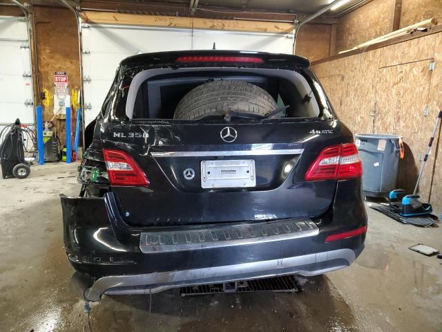 4JGDA5HB2DA198223 - 2013 MERCEDES-BENZ ML 350 4MATIC BLACK photo 6