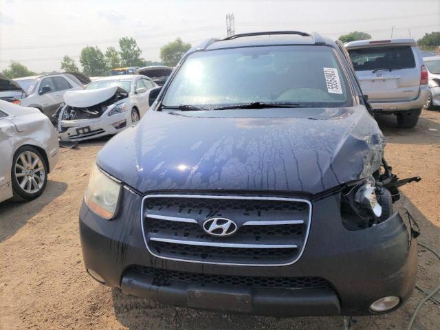 5NMSH13E79H288739 - 2009 HYUNDAI SANTA FE SE BLUE photo 5