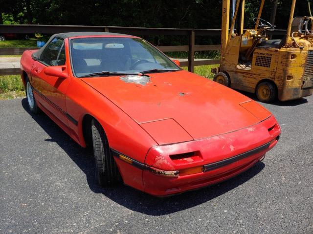 JM1FC351XJ0102301 - 1988 MAZDA RX7 RED photo 1