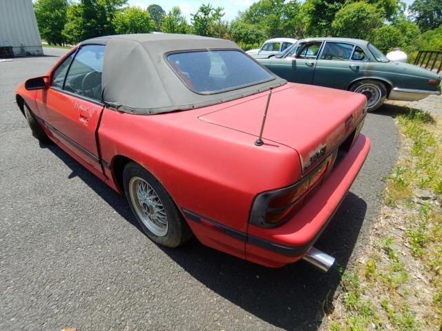 JM1FC351XJ0102301 - 1988 MAZDA RX7 RED photo 3