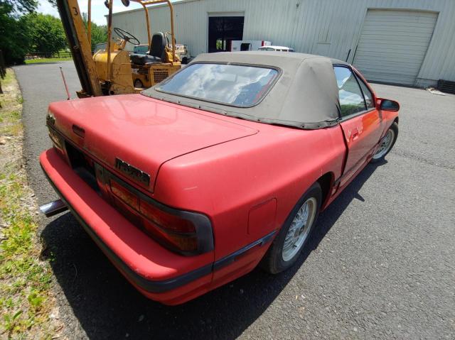 JM1FC351XJ0102301 - 1988 MAZDA RX7 RED photo 4