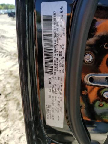 1C6RR6TT4LS133480 - 2020 RAM 1500 CLASS SLT 黑色 照片 12