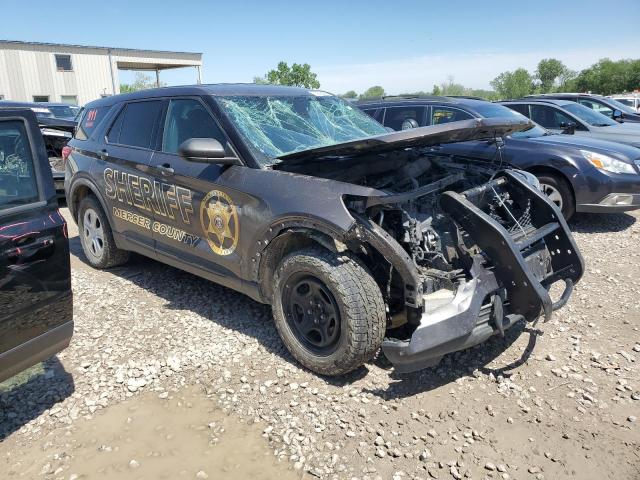 1FM5K8AB9LGA19930 - 2020 FORD EXPLORER POLICE INTERCEPTOR 灰色 照片 4