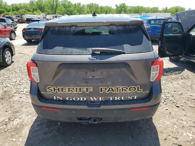 1FM5K8AB9LGA19930 - 2020 FORD EXPLORER POLICE INTERCEPTOR 灰色 照片 6