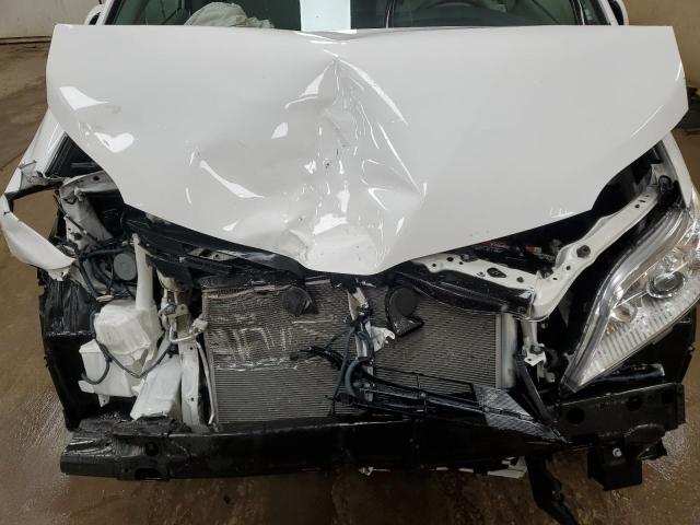 5TDKZ3DC6LS071824 - 2020 TOYOTA SIENNA LE WHITE photo 12