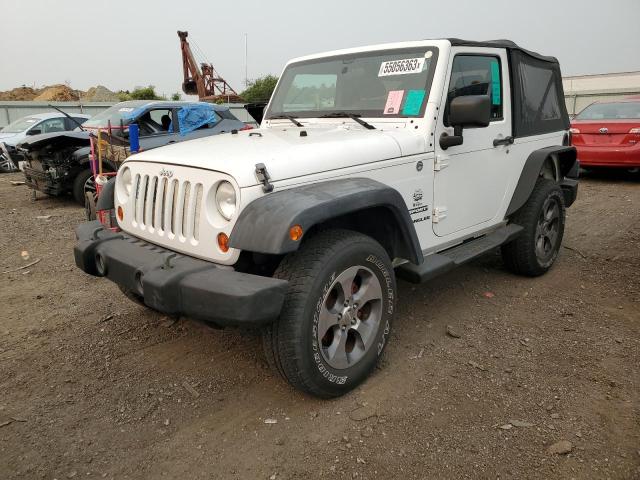 1J4AA2D15BL558616 - 2011 JEEP WRANGLER SPORT WHITE photo 1