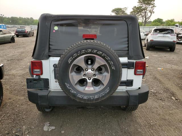 1J4AA2D15BL558616 - 2011 JEEP WRANGLER SPORT WHITE photo 6