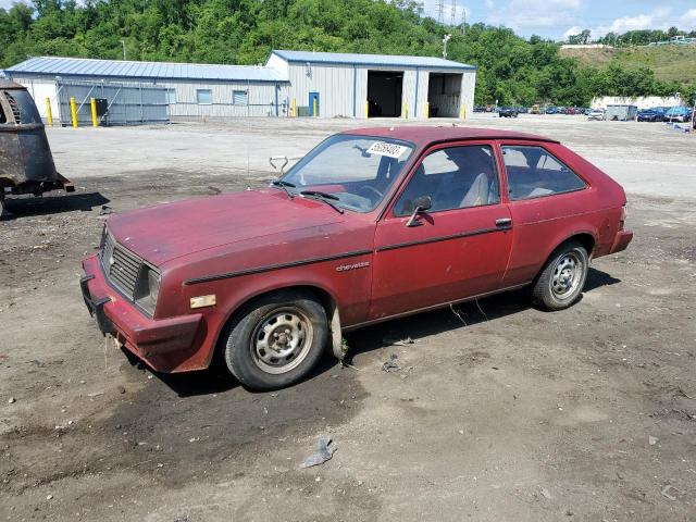 1G1AB08C2DY139320 - 1983 CHEVROLET CHEVETTE RED photo 1