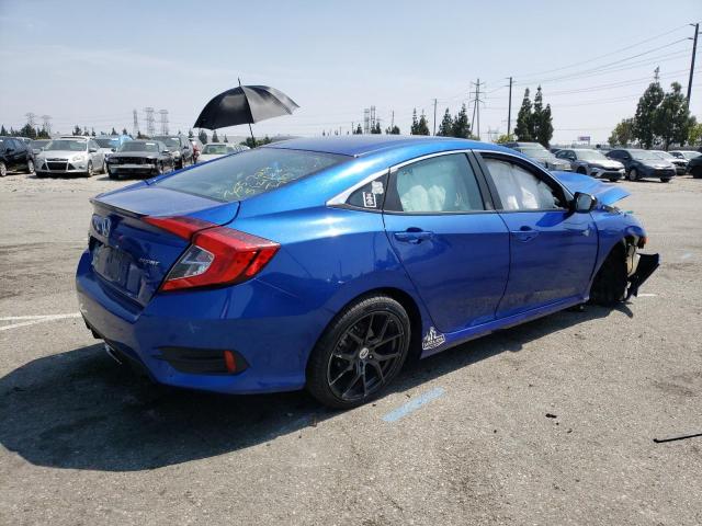 2HGFC2F88LH560036 - 2020 HONDA CIVIC SPORT 蓝色 照片 3