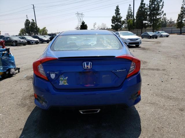 2HGFC2F88LH560036 - 2020 HONDA CIVIC SPORT 蓝色 照片 6